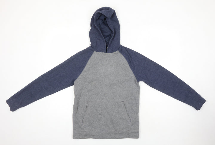 Tek Gear Boys Ivory Polyester Pullover Hoodie Size L