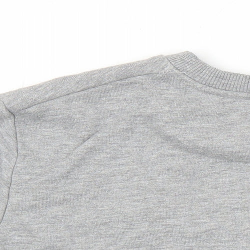 Good For Nothing Womens Grey Cotton Pullover Sweatshirt Size XL