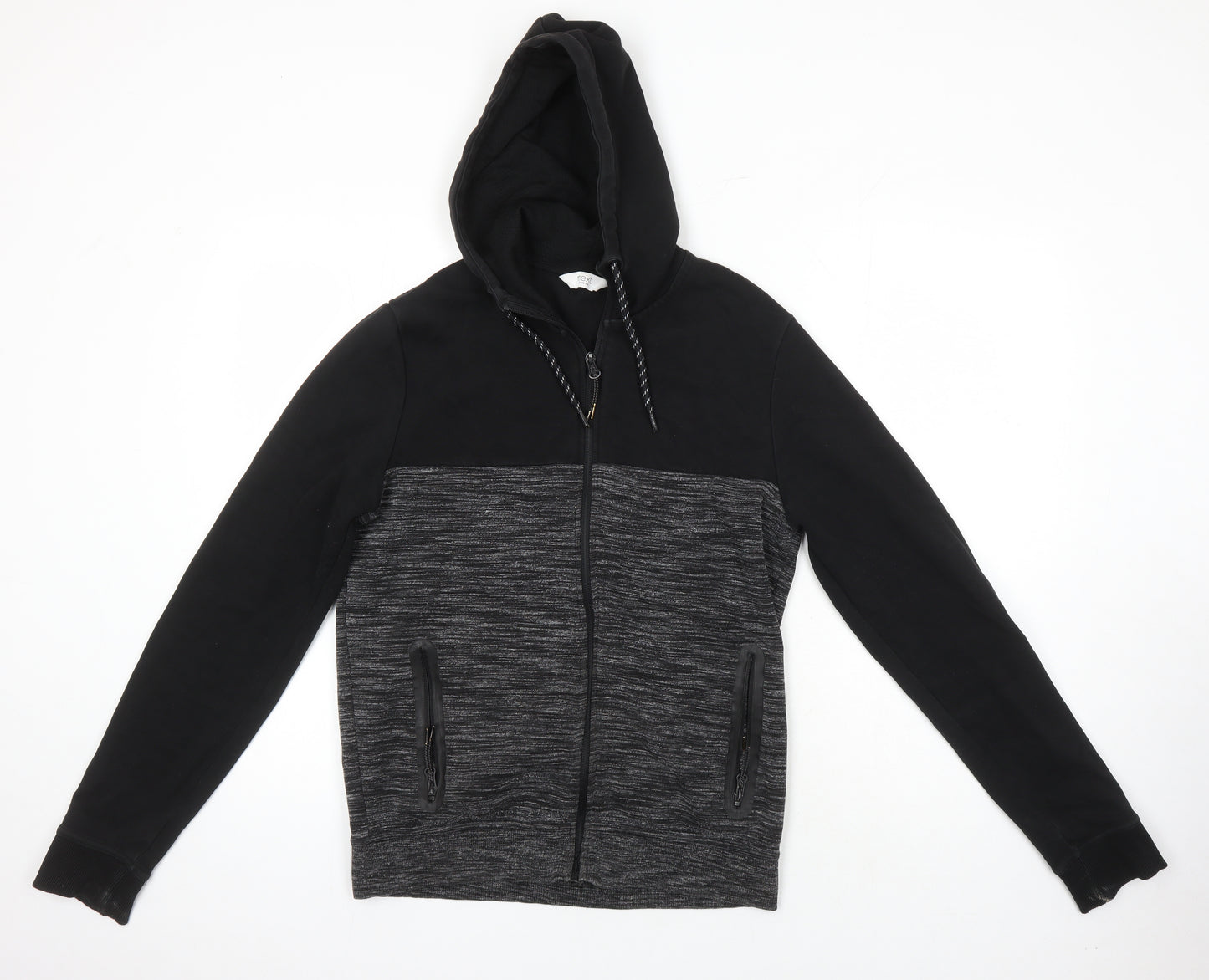 NEXT Mens Multicoloured Cotton Full Zip Hoodie Size M
