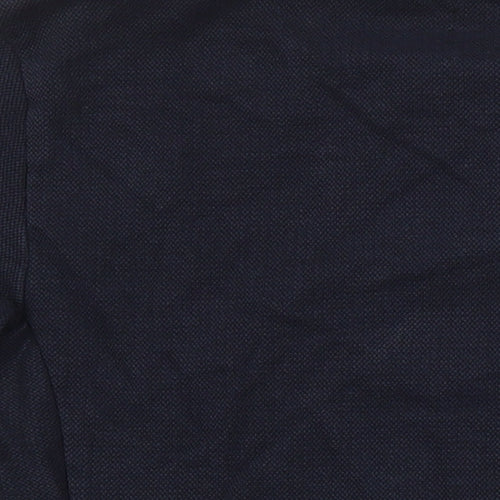 Zara Womens Blue Cotton Pullover Sweatshirt Size M