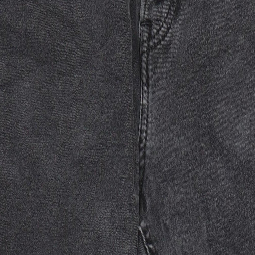 H&M Mens Black Cotton Skinny Jeans Size 33 in L30 in Extra-Slim