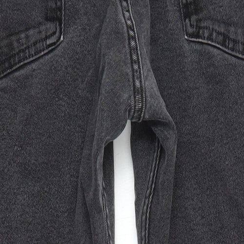 H&M Mens Black Cotton Skinny Jeans Size 33 in L30 in Extra-Slim
