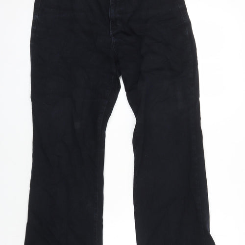 NxD Womens Black Cotton Mom Jeans Size 12 L27 in Regular