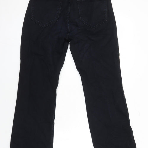 NxD Womens Black Cotton Mom Jeans Size 12 L27 in Regular