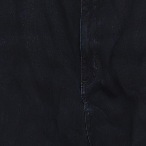 NxD Womens Black Cotton Mom Jeans Size 12 L27 in Regular