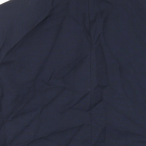 Marks and Spencer Mens Blue Wool Jacket Suit Jacket Size 44 Regular