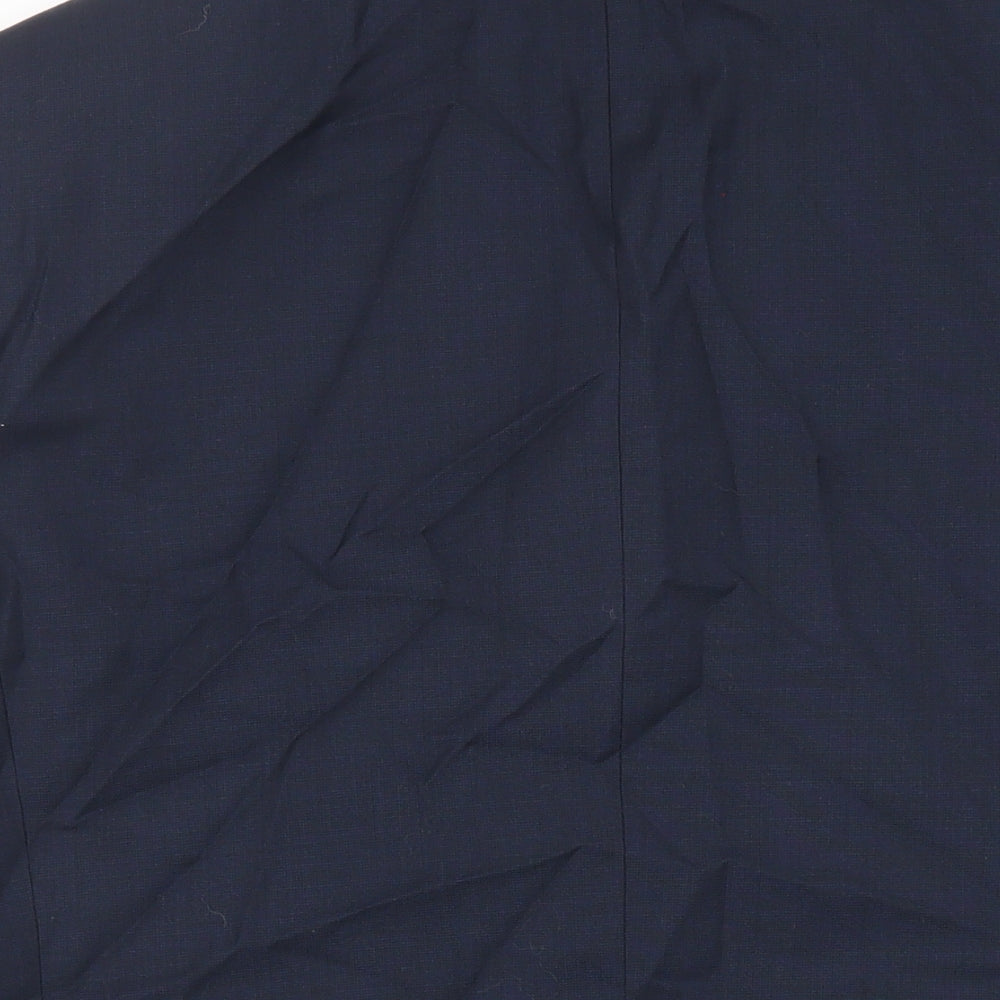 Marks and Spencer Mens Blue Wool Jacket Suit Jacket Size 44 Regular