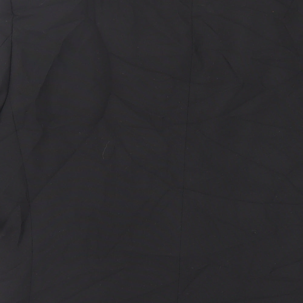 NEXT Mens Black Polyester Jacket Suit Jacket Size 36 Regular