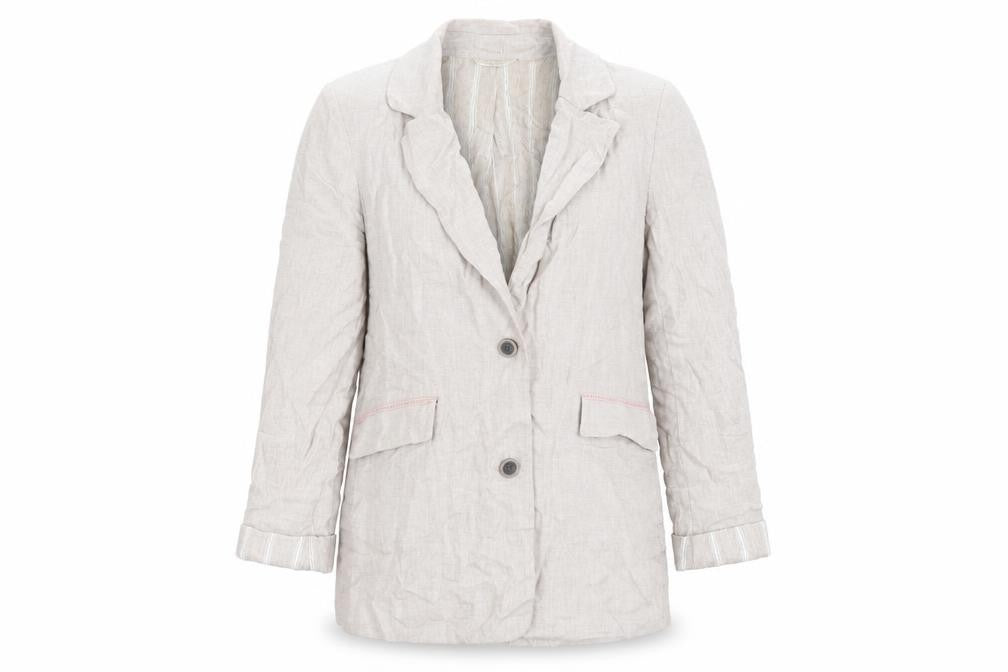 Next Womens Beige Jacket Blazer Size 8 Button