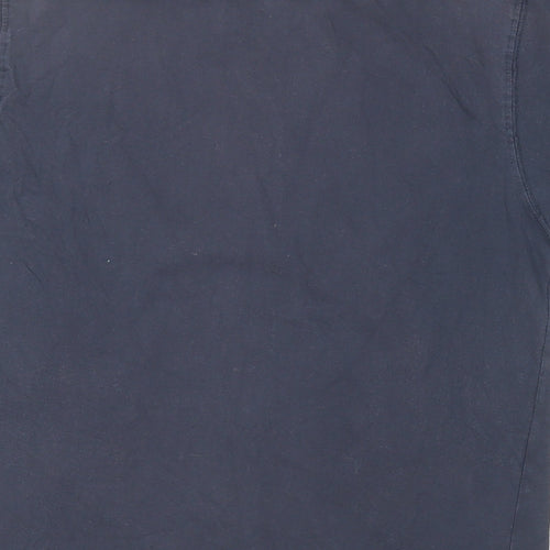 Soul Star Boys Blue Cotton Basic T-Shirt Size 13 Years Crew Neck Pullover