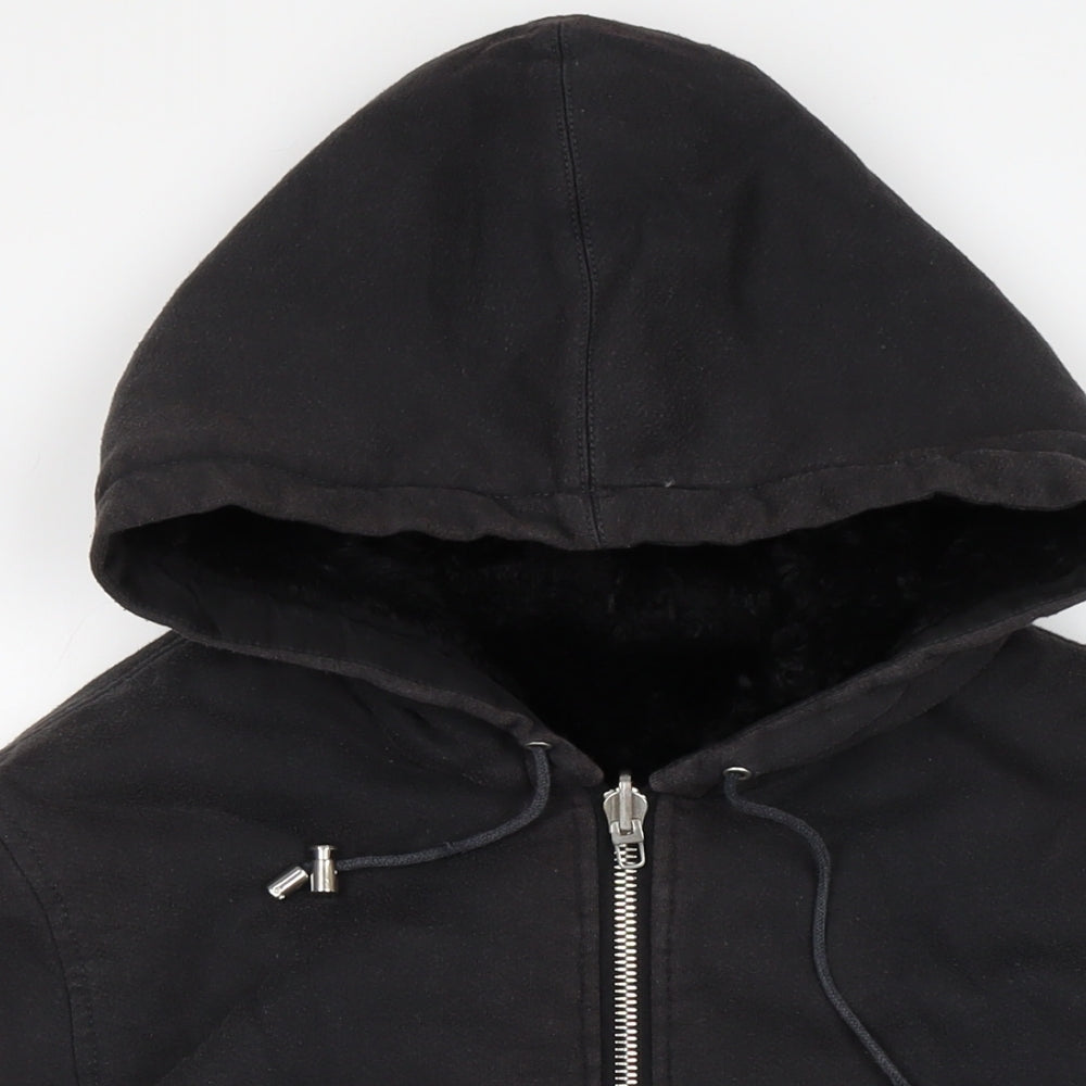 The Kooples Mens Grey Cotton Full Zip Hoodie Size L