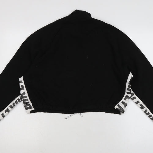 NEXT Girls Black Cotton Pullover Sweatshirt Size 16 Years