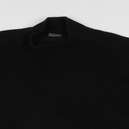 NEXT Girls Black Cotton Pullover Sweatshirt Size 16 Years