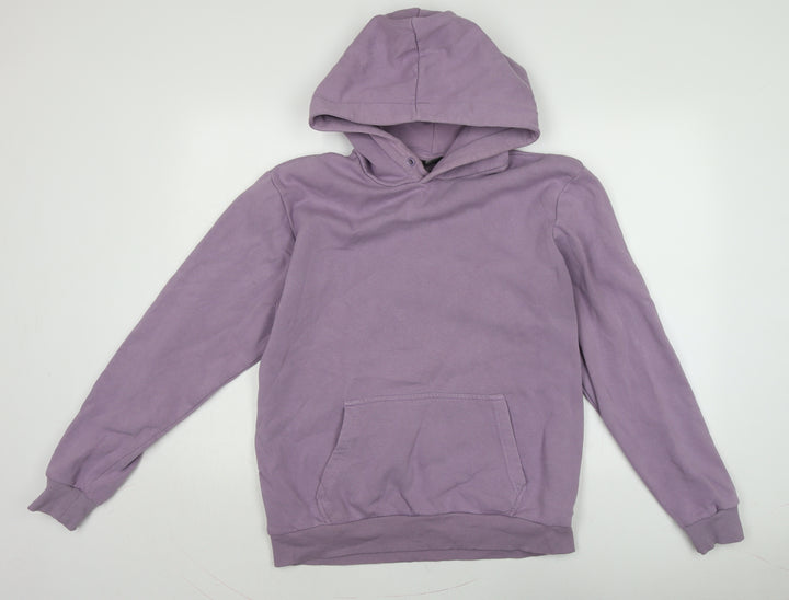 ONLY & SONS Womens Purple Cotton Pullover Hoodie Size L
