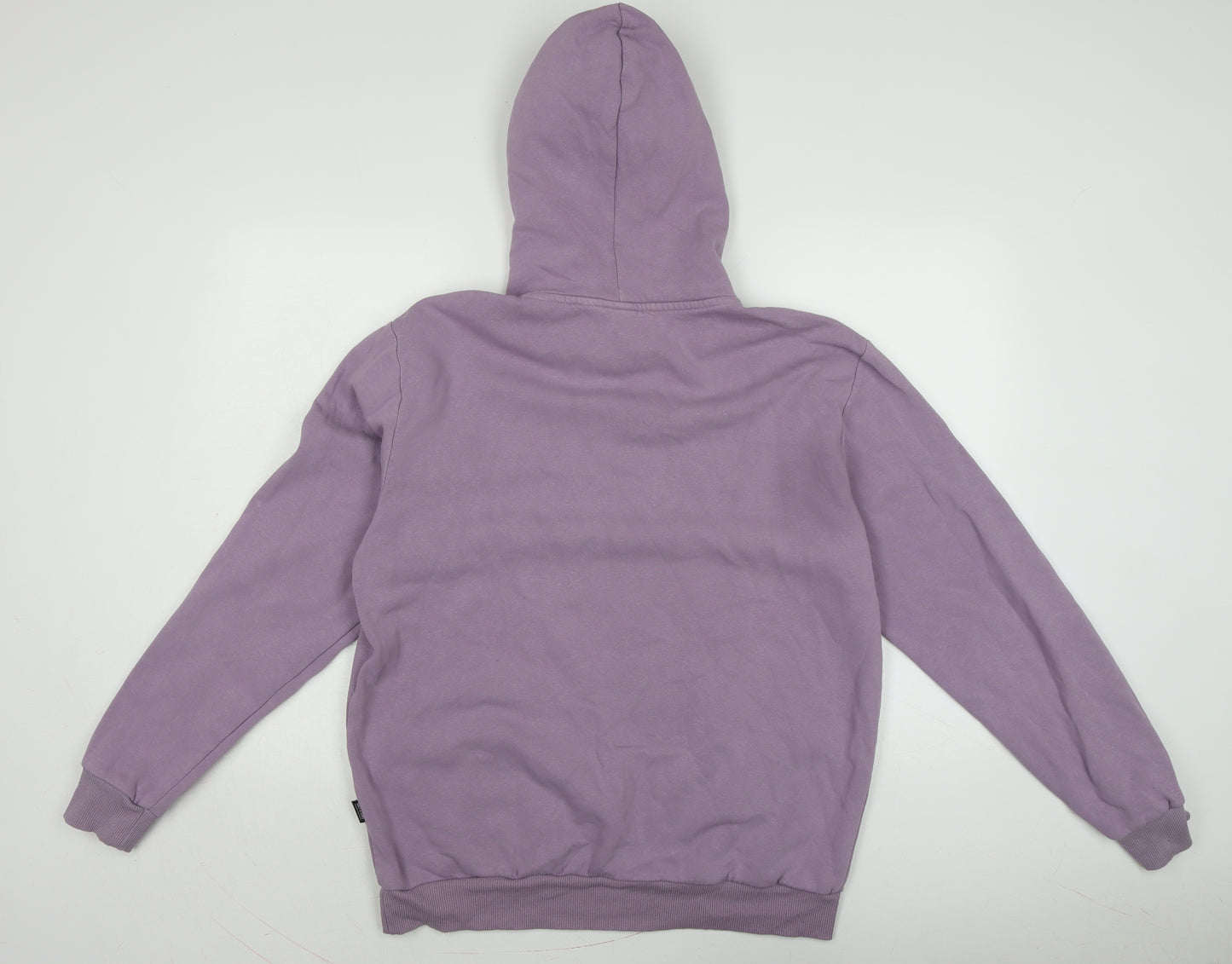 ONLY & SONS Womens Purple Cotton Pullover Hoodie Size L