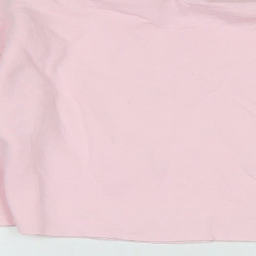 Skinny Dip Womens Pink Cotton Pullover Hoodie Size S
