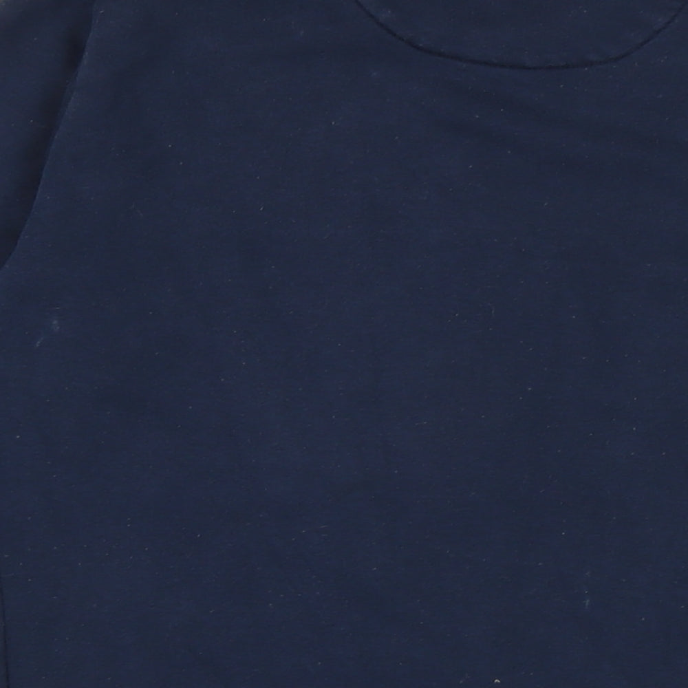 Superdry Womens Blue Cotton Pullover Sweatshirt Size M