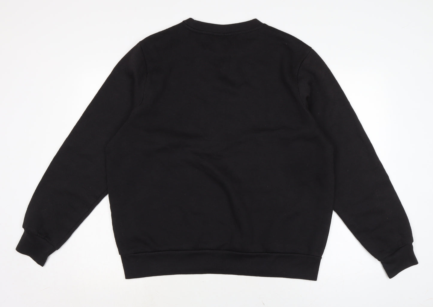 Slazenger Mens Black Cotton Pullover Sweatshirt Size L