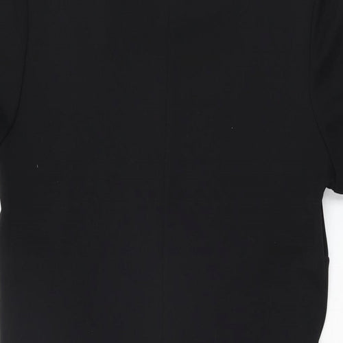 Kaleidoscope Womens Black Polyester Bodycon Size 10 Round Neck Pullover