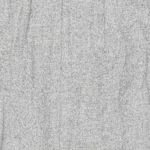 Bianca Womens Grey Wool Straight & Pencil Skirt Size 12 Zip