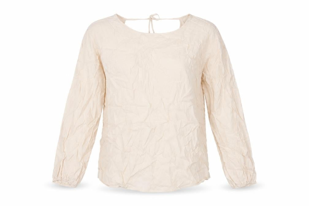 Front view of Autograph women’s pink cupro basic t-shirt, size UK 12, round neck
