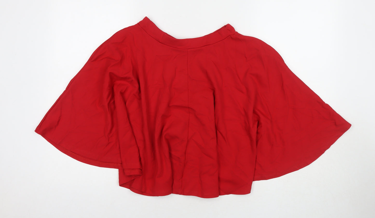 Zoot Womens Red Viscose Skater Skirt Size S
