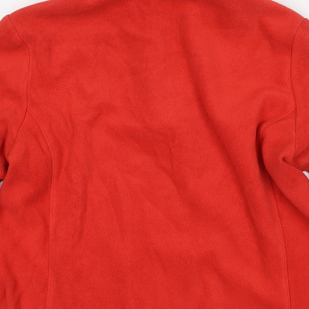 TOG24 Womens Red Polyester Pullover Sweatshirt Size 10 Pullover