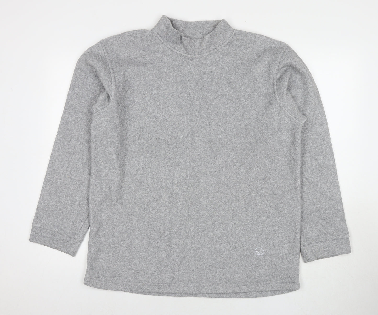 Hawkshead Mens Grey Polyester Pullover Sweatshirt Size M