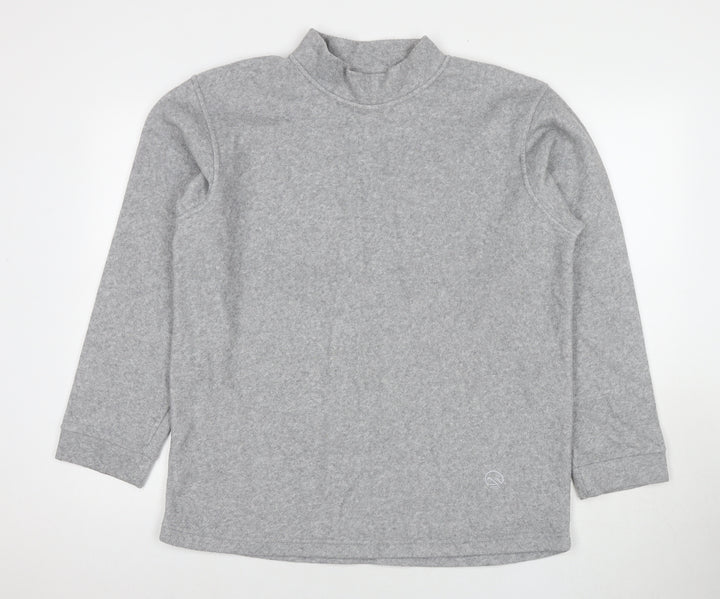 Hawkshead Mens Grey Polyester Pullover Sweatshirt Size M