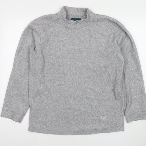 Hawkshead Womens Grey Polyester Pullover Sweatshirt Size S Pullover