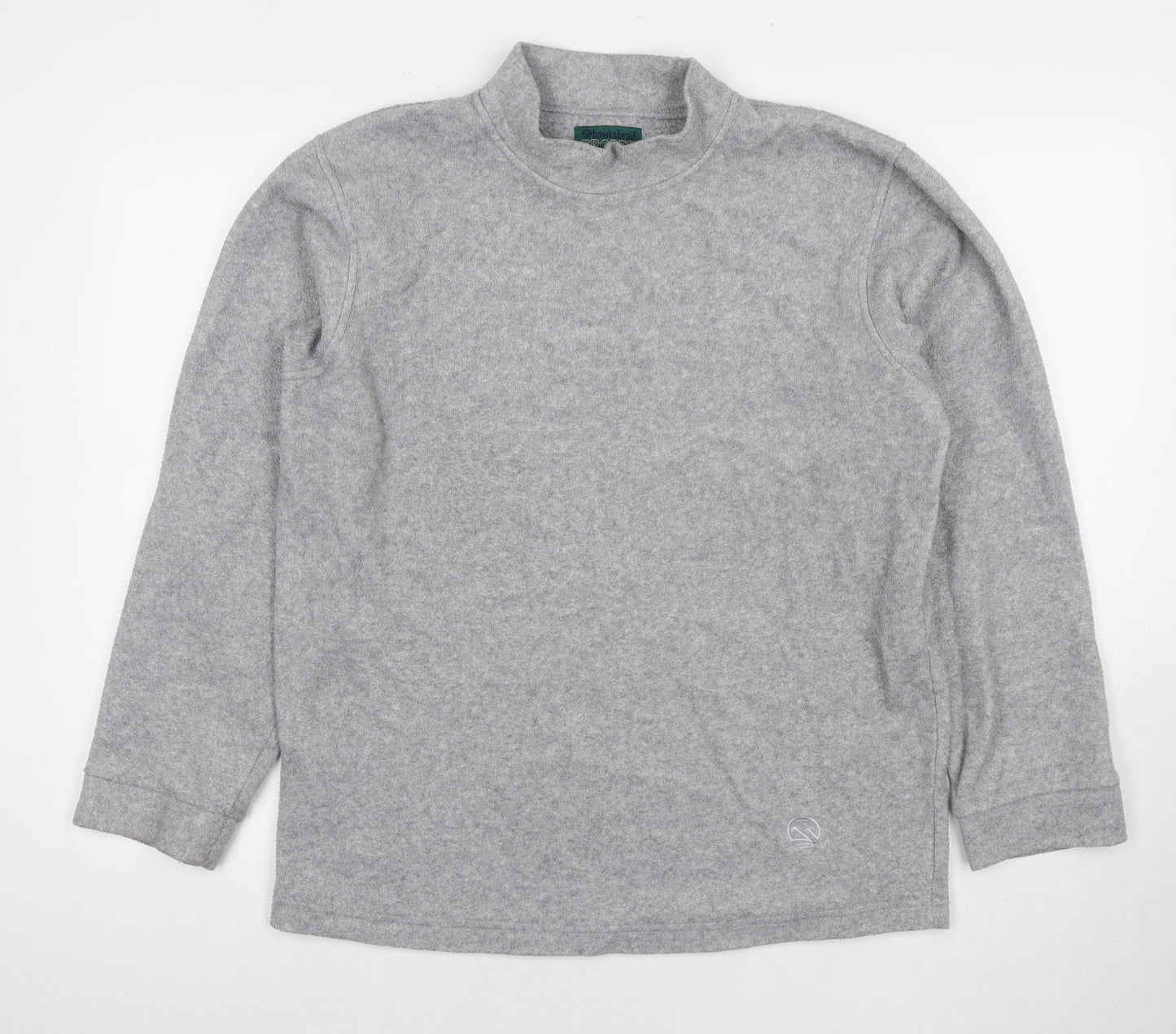 Hawkshead Womens Grey Polyester Pullover Sweatshirt Size S Pullover