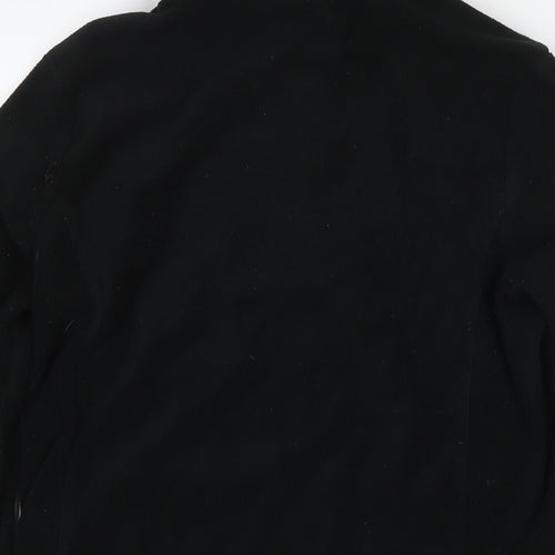 TOG24 Womens Black Polyester Pullover Sweatshirt Size 10 Pullover