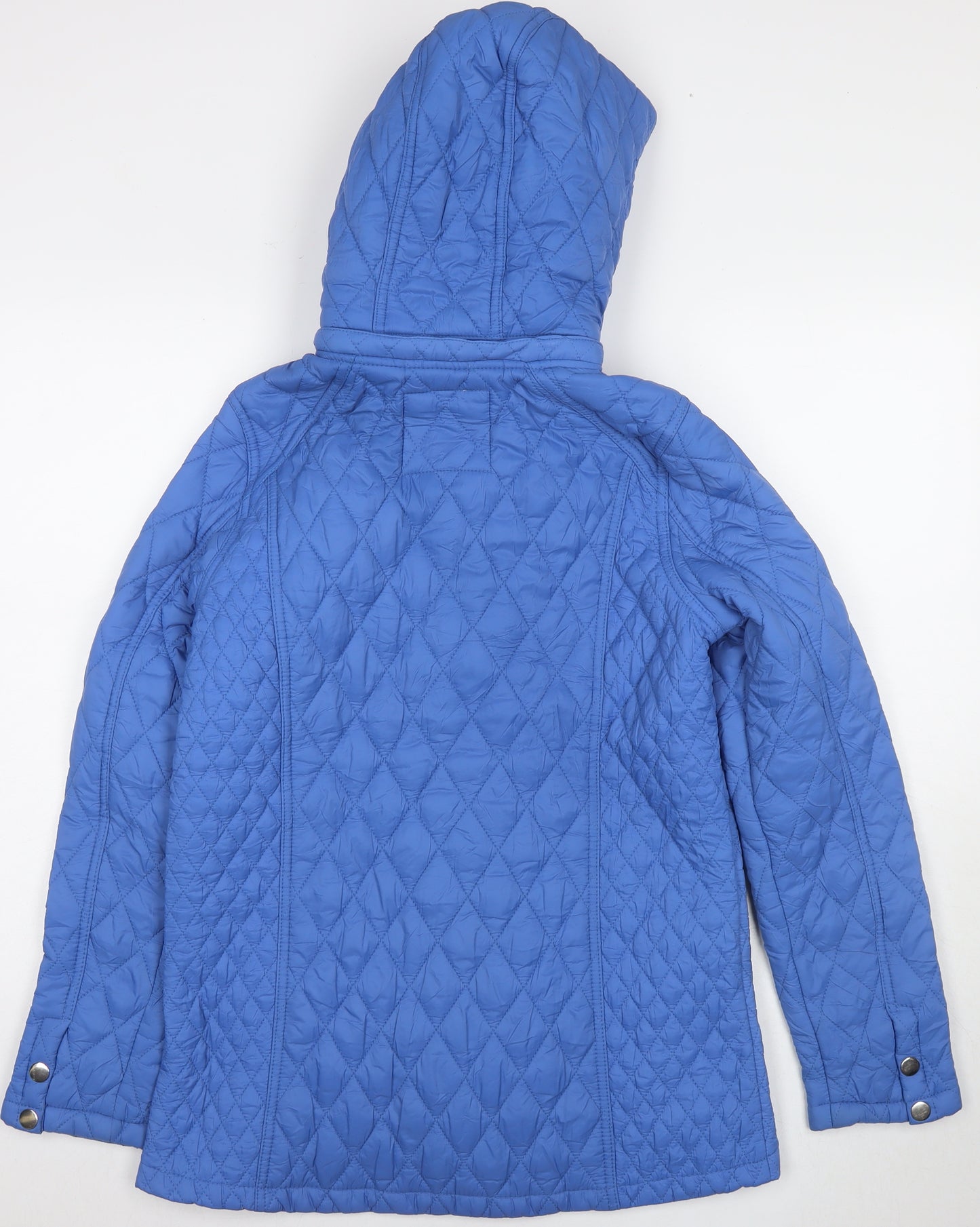 Ntarctica Womens Blue Quilted Jacket Size M Zip