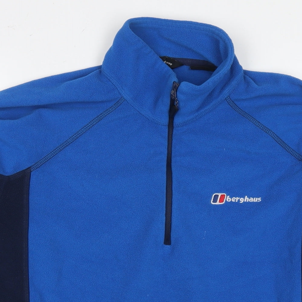 Berghaus Womens Blue Polyester Pullover Sweatshirt Size M Pullover