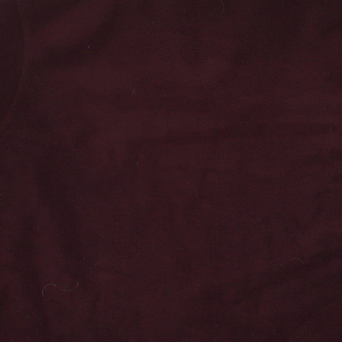 Lands' End Womens Red Polyester Pullover Sweatshirt Size 14 Pullover - Size 14-16