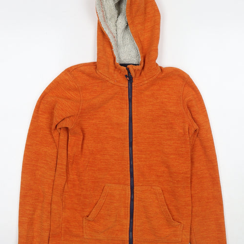 Mountain Warehouse Girls Orange Jacket Size 11-12 Years Zip