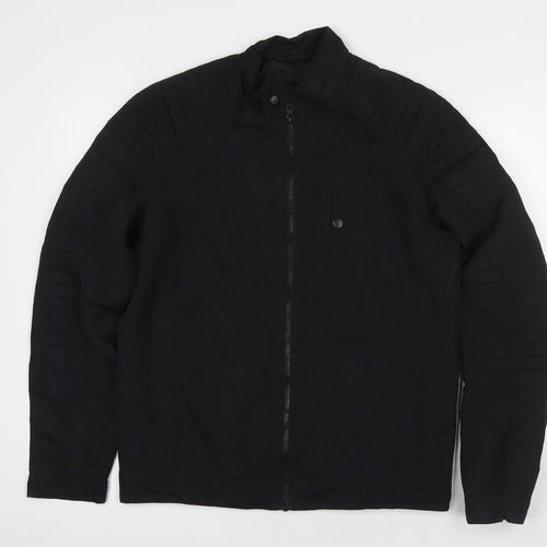 Product Mens Black Jacket Size M Zip