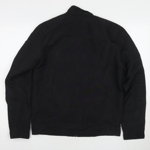 Product Mens Black Jacket Size M Zip