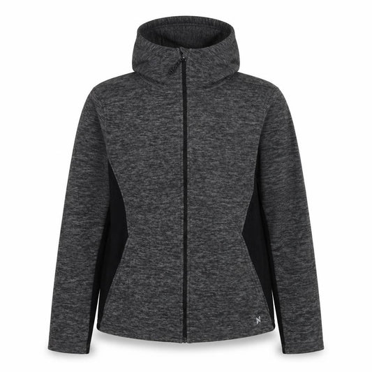 Front view of Next women’s grey jacket, size UK 12, zip