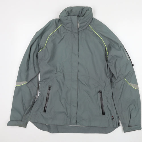 Fouganza Womens Grey Jacket Size M Zip - Technical