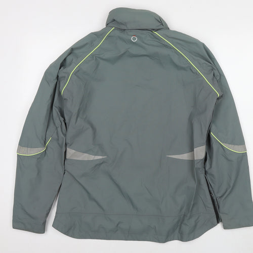 Fouganza Womens Grey Jacket Size M Zip - Technical