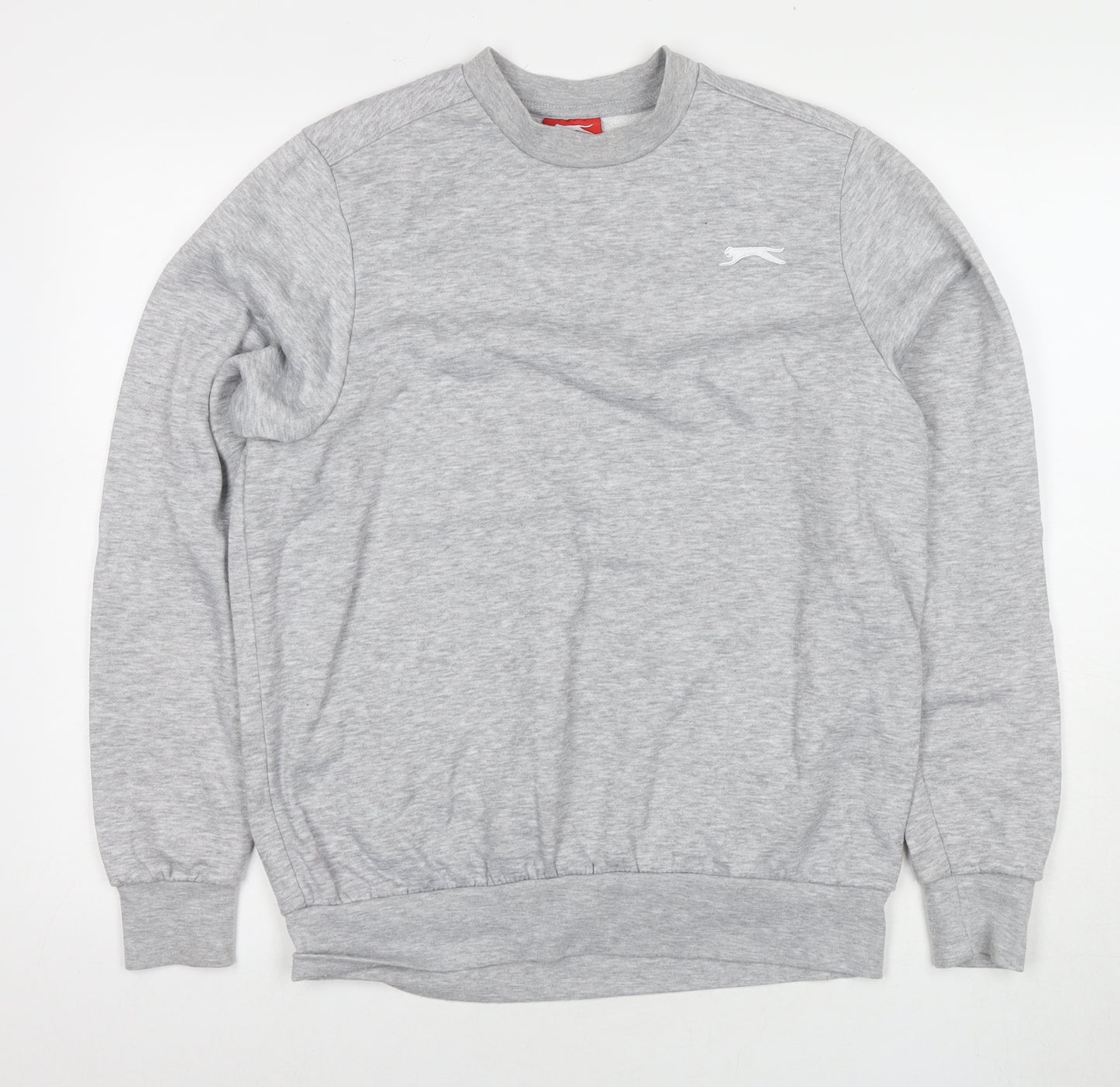 Slazenger Mens Grey Polyester Pullover Sweatshirt Size S