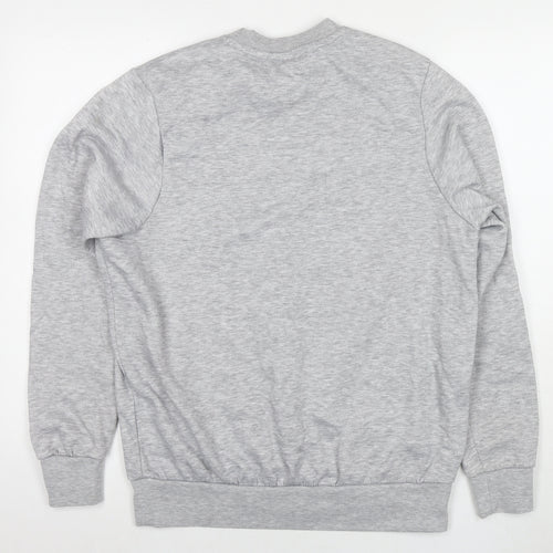 Slazenger Mens Grey Polyester Pullover Sweatshirt Size S