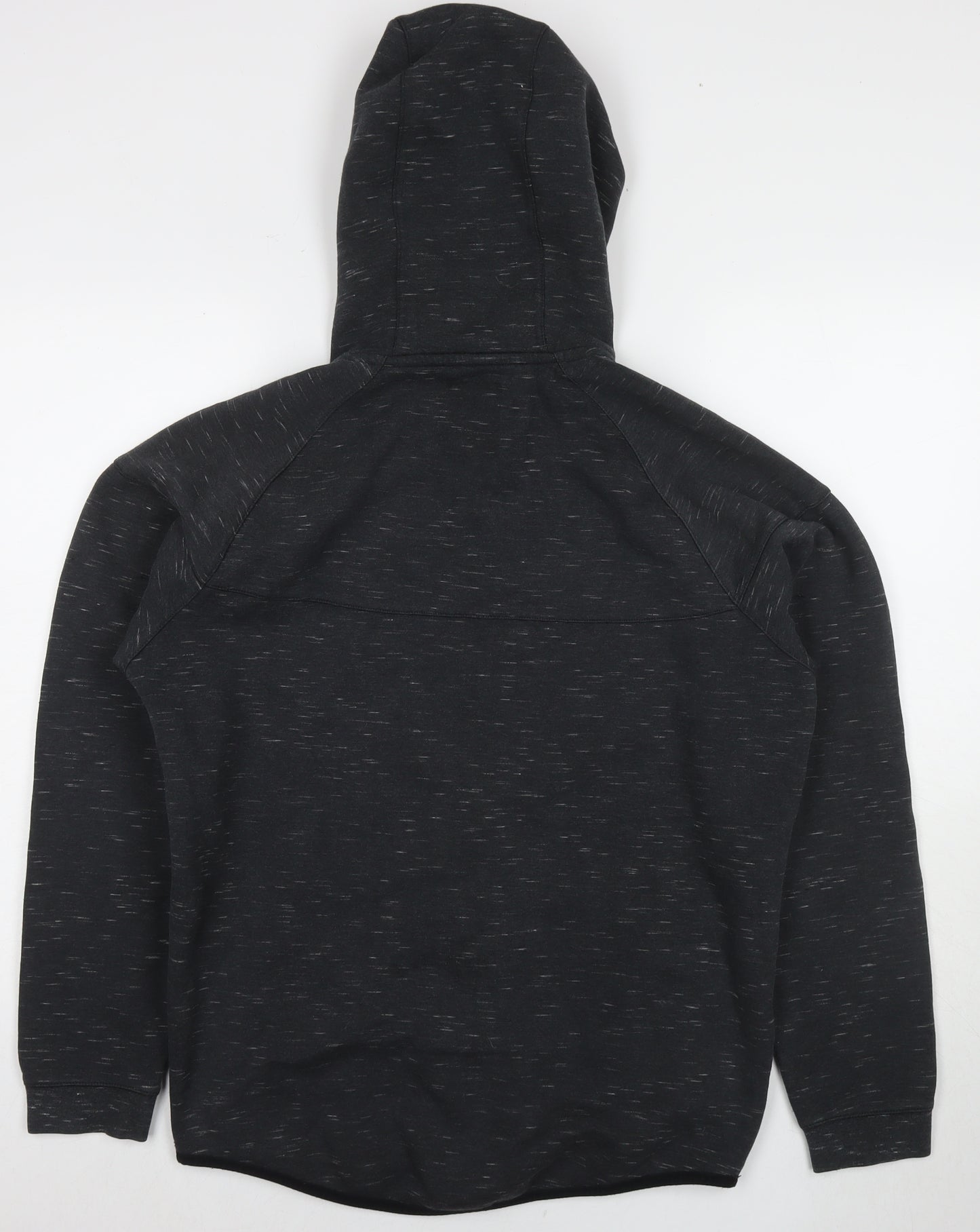 Nike Mens Grey Cotton Full Zip Hoodie Size L