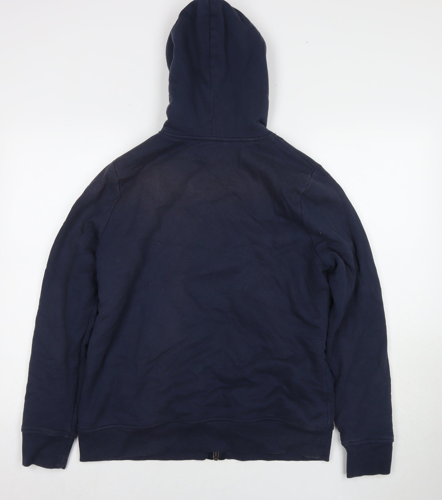 Boden Womens Blue Cotton Full Zip Hoodie Size 14 Zip