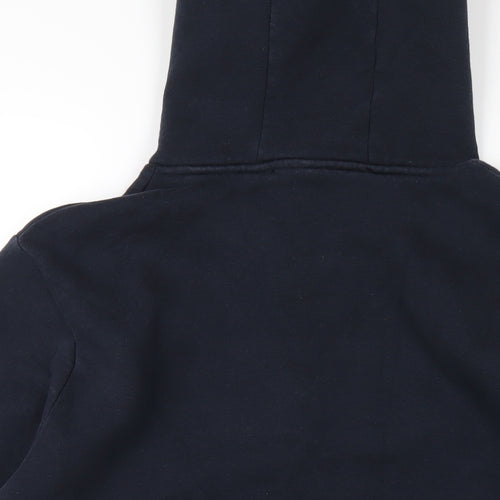 Jameson Carter Mens Blue Cotton Pullover Hoodie Size M