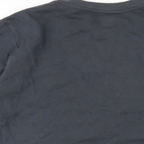 River Island Mens Grey Cotton Pullover Sweatshirt Size S