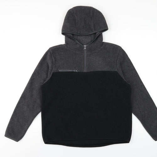Gap Womens Grey Polyester Pullover Sweatshirt Size XS Zip