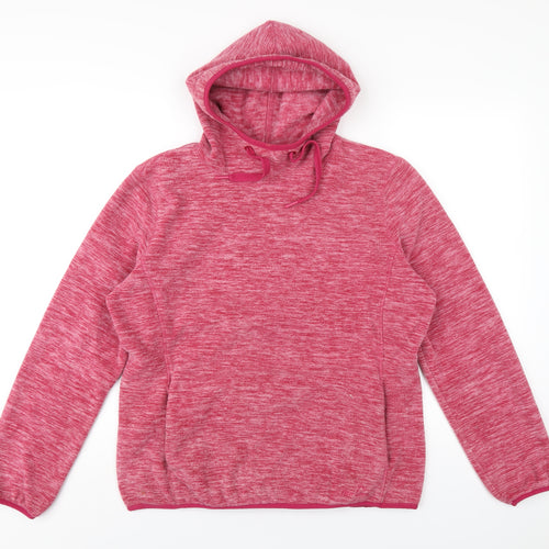 Peter Storm Womens Pink Polyester Pullover Hoodie Size 14 Pullover