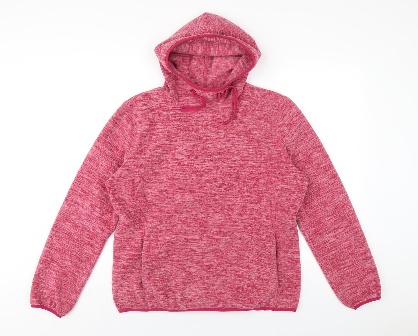Peter Storm Womens Pink Polyester Pullover Hoodie Size 14 Pullover